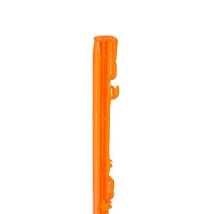 Sloupek plastový pro elektrický ohradník, délka 105 cm, 9 oček, oranžový