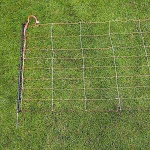Súprava ohradníka pre ovce a kozy so zosilnenou elektrickou sieťou 90 cm - napájanie 5 J