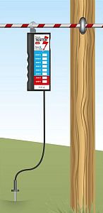 Tester pre 12 kV elektrický ohradník