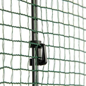 Univerzálna zelená ohradová sieť, nevodivá FIX, dĺžka 15 m, výška 90 cm