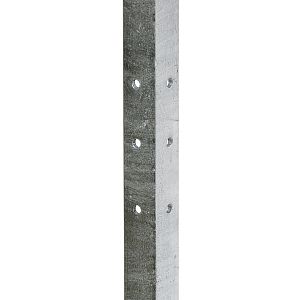 Univerzálny kovový stĺpik pre elektrický ohradník, pozinkovaný, dĺžka 120 cm