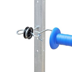 Univerzálny kovový stĺpik pre elektrický ohradník, pozinkovaný, dĺžka 120 cm