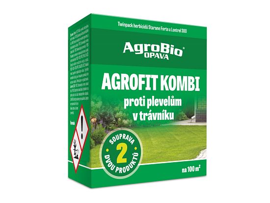 Agrofit kombi – súprava proti burine v trávniku – na 100 m²