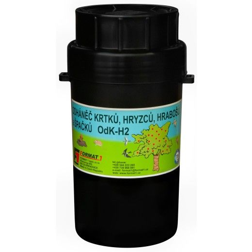 Akustický plašič krtkov, hryzcov a hrabošov OdK-H2 na batérie