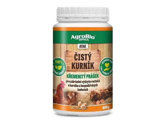 ATAK Čistý kurník - křemenitý prášek 400g