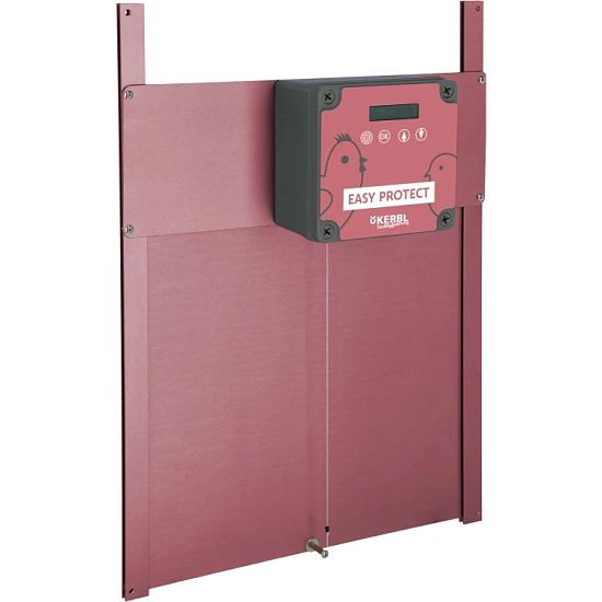 Automatické dvierka do kurníka EasyProtect 30×33 ROSE – kompletná sada