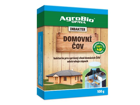 Baktérie do čističky odpadových vôd INBAKTER Domovní ČOV 100 g