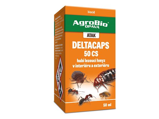 Biocíd Atak DeltaCaps 50 CS na hubenie hmyzu – 50 ml