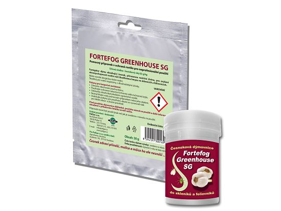 Česneková dýmovnice do skleníků FORTEFOG Greenhouse SG