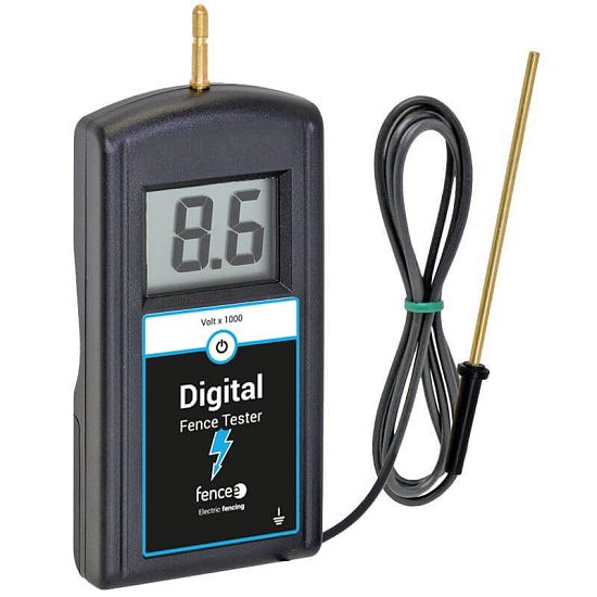 Digitálny 12 kV tester elektrických ohradníkov s uzemnením