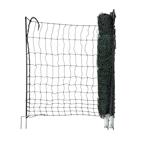 Elektrické ohradníky pre hydinu, výška 120 cm, dĺžka 50 m