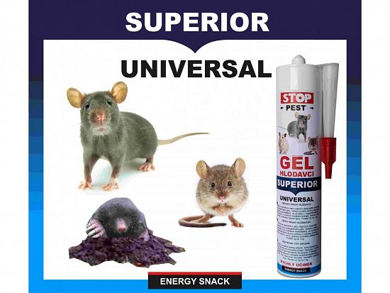 Gél pre hlodavce Superior Energy Gel Universal 230 g