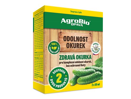 HEALTHY uhorka - uhorka odolnosť 1x50 ml + 1x50 ml