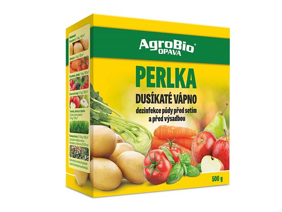 Hnojivo a dezinfekcia pôdy Perlka Dusíkaté vápno 500 g