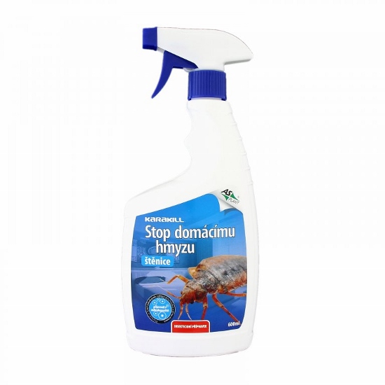 Insekticídny sprej proti štípancom Karakill - Stop hmyzu v domácnosti Akcia 5 + 1 ZDARMA