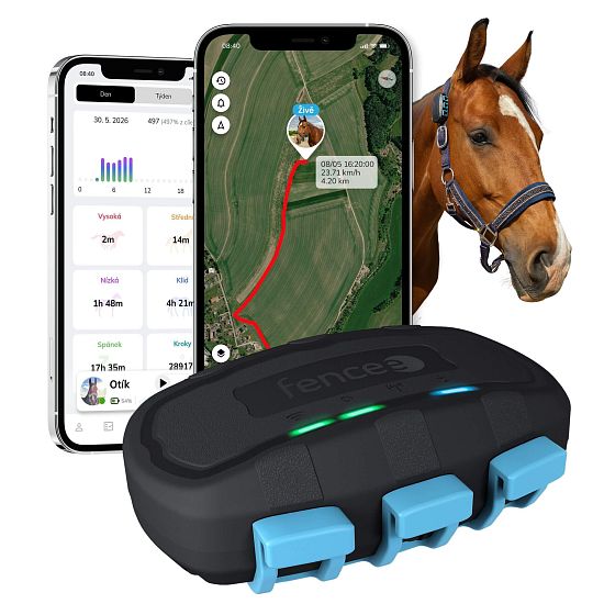 Inteligentný lokátor pre kone fencee EquiGPS Track