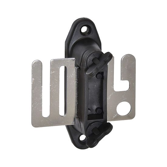 Izolátor pre elektrický ohradník pre vstupnú bránu, plochý pre pásku do 40 mm, na klinec alebo skrutku - 4 ks