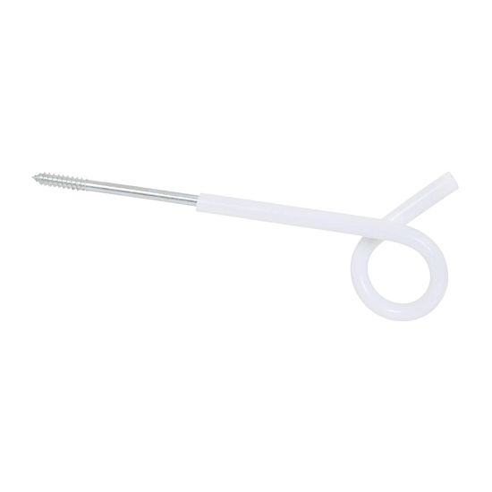 Izolátor so skrutkou pre prednastavený elektrický ohradník, dĺžka 25 cm, očko ø 7 mm - 5 ks