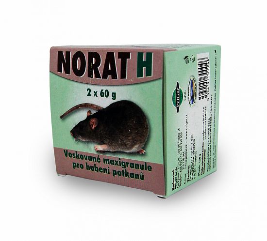 Jed na hlodavce Norat H – maxi palety 120 g