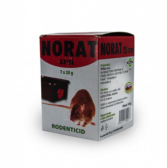 Jed na hlodavce Norat zrno – 140 g