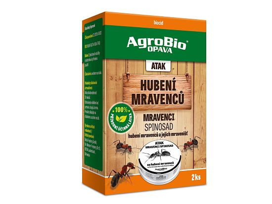 Jed na mravce ATAK Mravci Spinosad domečky – 2 ks