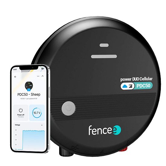 LTE zdroj pro elektrický ohradník fencee power DUO Cellular PDC50