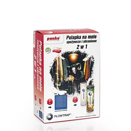 Monitorovacia pasca na potravinové a šatové moly 2v1 FLOWTRAP
