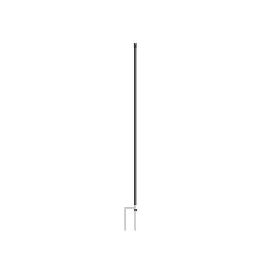 Náhradná podperná tyč STANDARD pre plotovú sieť - 90 cm - dvojitý hrot