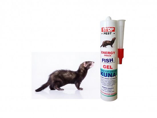 Návnada na kuny Stop Pest Energy Gel Fish Universal - 230 g