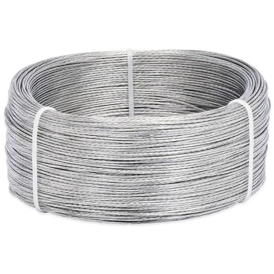 Oceľový drôt na elektrický ohradník, priemer 1,6 mm, pozinkovaný, dĺžka 200 m