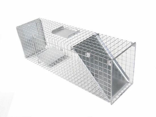 Odchytová jednostranná klietka na kuny 820 × 210 × 270 mm