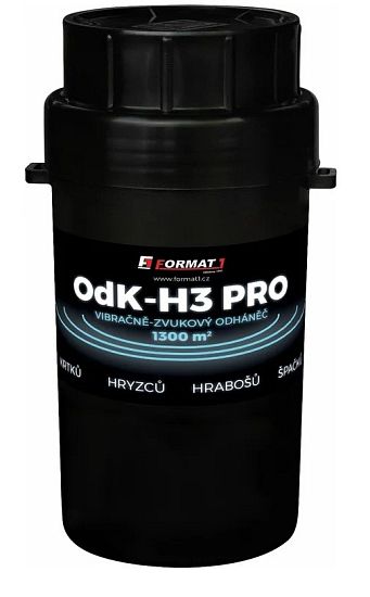 OdK-H3 PRO Plašič krtov, odpudzovač krtov, hryzcov, hrabošov VIBRAČNÝ - ZVUKOVÝ