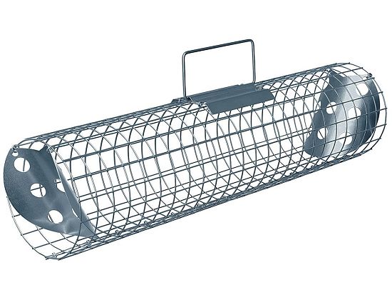 Okapová past na kuny, potkany, krysy a lasičky TRAP ZL 60 × Ø14