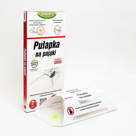 Pasca na pavúky, 2 ks