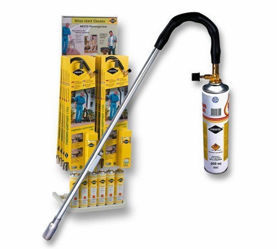 Plynový vypaľovač buriny Mesto typ 1760