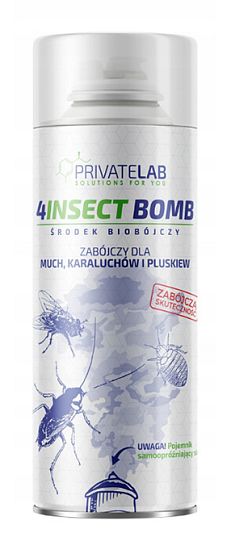 Postrek proti muchám a ďalšiemu hmyzu – 4Insect Bomb – 400 ml