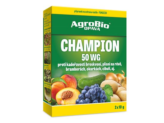 Postrek proti plesniam a baktériám Champion 50 WG 2×10 g