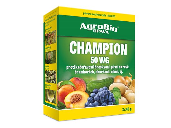 Postrek proti plesniam a baktériám Champion 50 WG 2×40 g