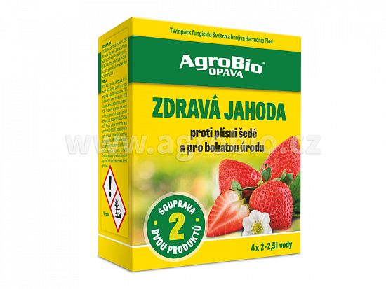 Postrek proti sivej plesni na jahodách ZDRAVÁ JAHODA