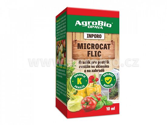 Postřik na zavíječe zimostrázové, pilatky, molice a další hmyz INPORO Microcat Flic – 30 ml