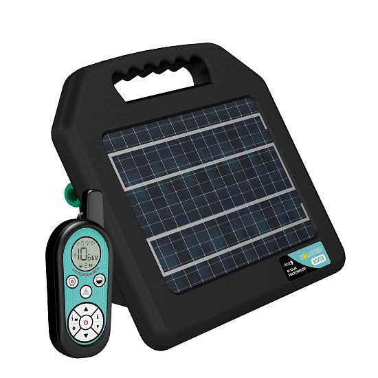 Prenosný solárny RF zdroj pre plot DUO RF SDX08 s regulátorom
