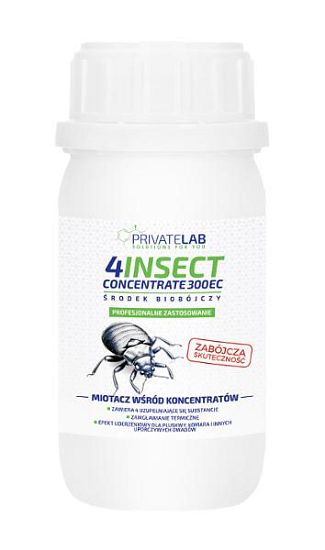 Prípravok na hubenie švábov, ploštíc, múch a ôs 4Insect Concentrate 300EC, 1 l