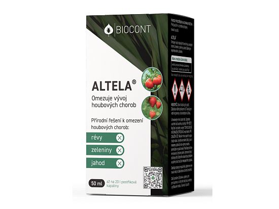 Prípravok ochrany rastlín proti hubovým a bakteriálnym chorobám Altela – 50 ml