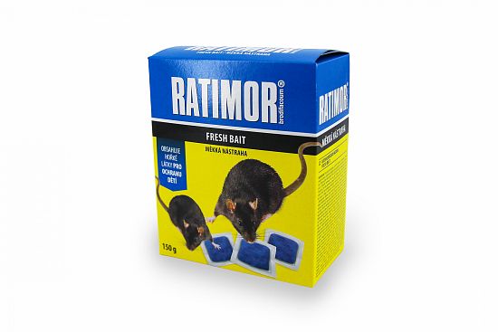 Ratimor jed na potkany a myši - mäkká návnada 150 g