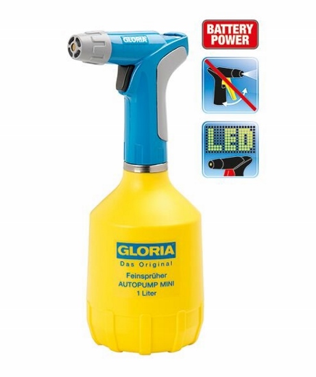 Ručný akumulátorový postrekovač Gloria AutoPump Mini