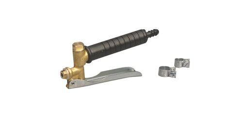 Rýchlouzatvárací mosadzný ventil na postrekovače GLORIA so sitkom a sponou na závit