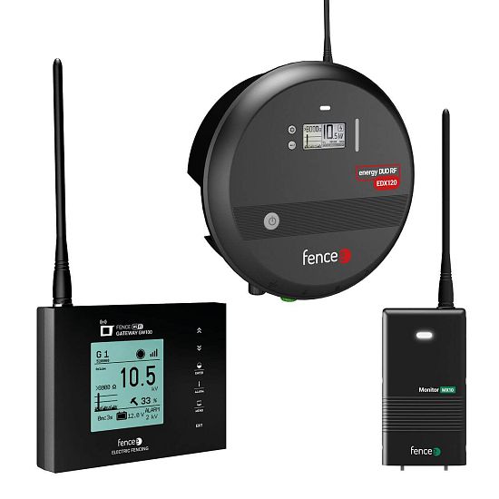Sada inteligentného elektrického ohradníka - zdroj RF 12 J - brána WiFi - monitor MX10 ZADARMO