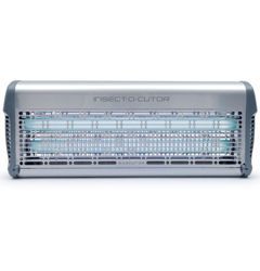 Svetelný elektrický lapač hmyzu Exocutor EX 40 strieborný – fóliované žiarivky