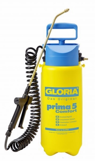 Záhradný tlakový postrekovač Gloria Prima 5 Comfort na burinu - 5 l