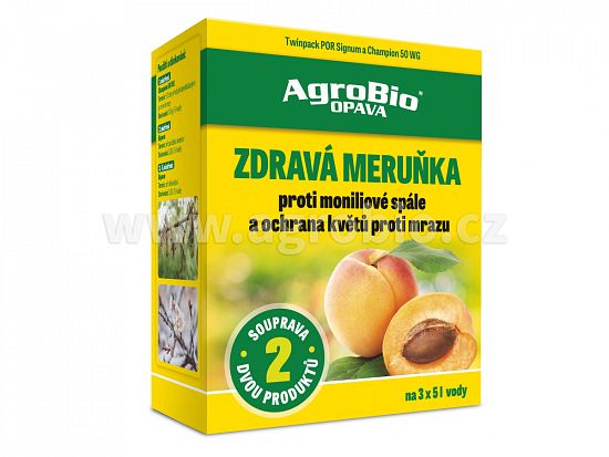 ZDRAVÁ marhuľa - súprava proti monílii a na ochranu kvetov pred mrazom